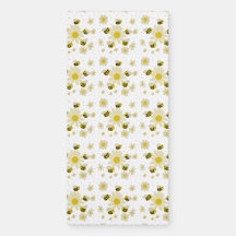 Bees Magnetic Notepad