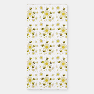 Bees Magnetic Notepad