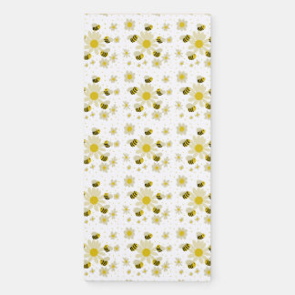 Bees Magnetic Notepad