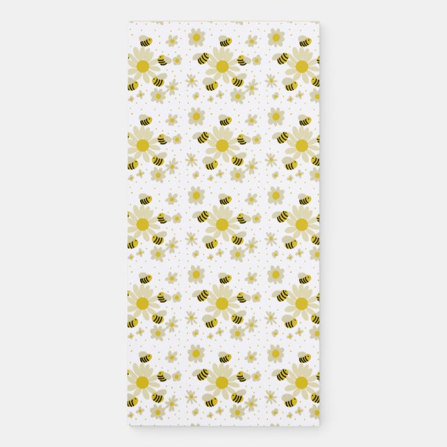 Bees Magnetic Notepad (Front)