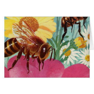 bees make honey cards