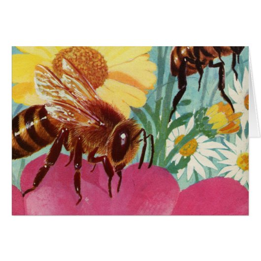 bees make honey cards (Front Horizontal)