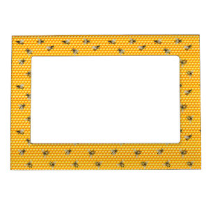 Bees on Honeycomb Magnetic Frame