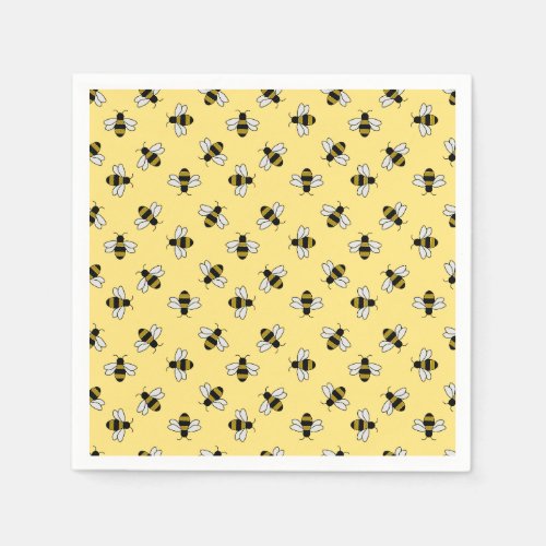 Bees Party Napkins