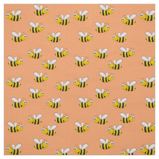 Bees Pattern Fabric
