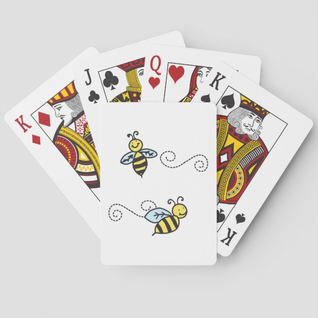 Bees Poker Cards (Back)