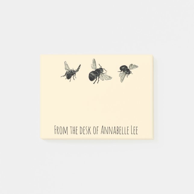 Bees Post-it Notes (Front)