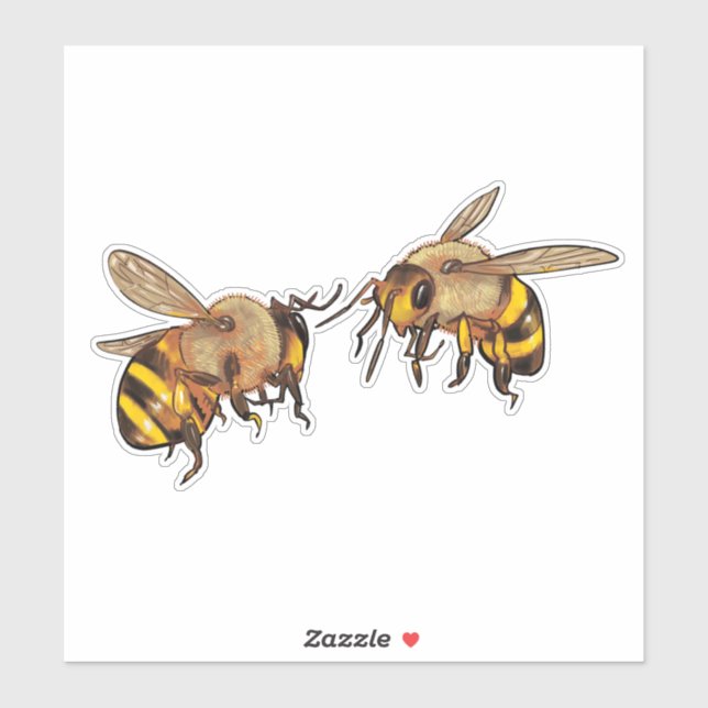 Bees  sticker (Sheet)