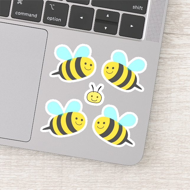 Bees Sticker (Detail)