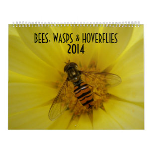 Bees Wasps and Hoverflies 2014 Calendar