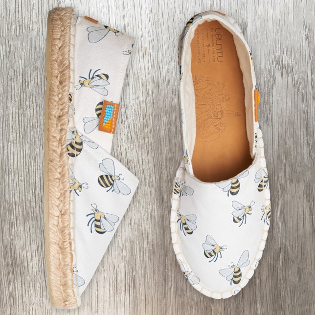 Bees Watercolor Espadrilles (Creator Uploaded)