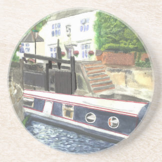 Beeston Canal Lock House Nottingham Drink Coaster