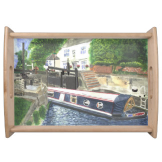 Beeston Canal Lock House Nottingham Serving Tray