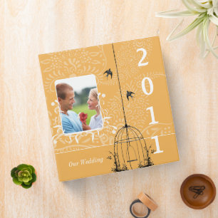 Beeswax Bird Cage Your Photo Wedding Planner Binder