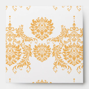 Beeswax Vintage Damask Envelopes