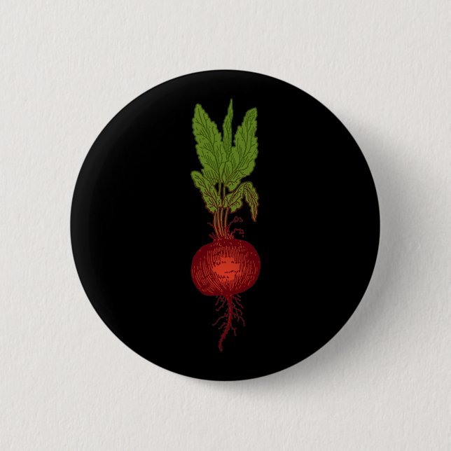 Beet Button (Front)
