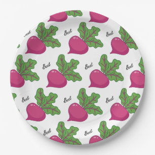 Beet-ernally Gratefula Paper Plates