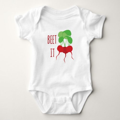 Beet It Baby Bodysuit