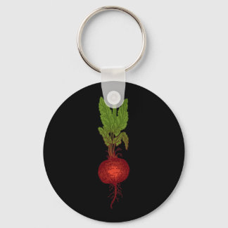 Beet Keychain