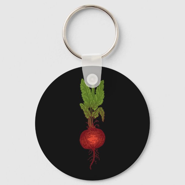 Beet Keychain (Front)