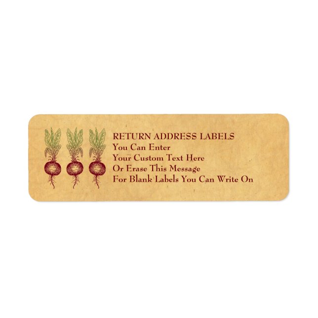 Beet Labels (Front)