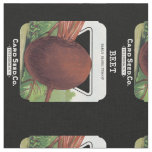 Beet Seed Packet Label Fabric