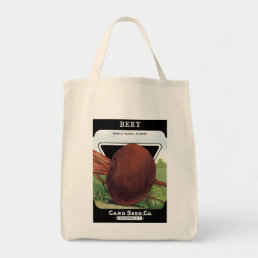 Beet Seed Packet Label Tote Bag