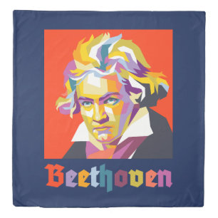 Beethoven 2 duvet cover