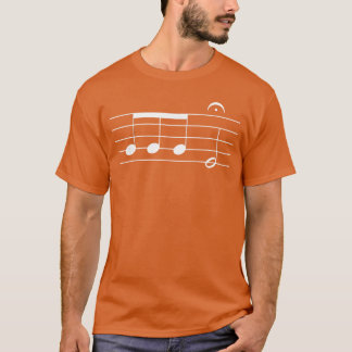 Beethoven 5th Symphony Notes Classical Music Compo T-Shirt