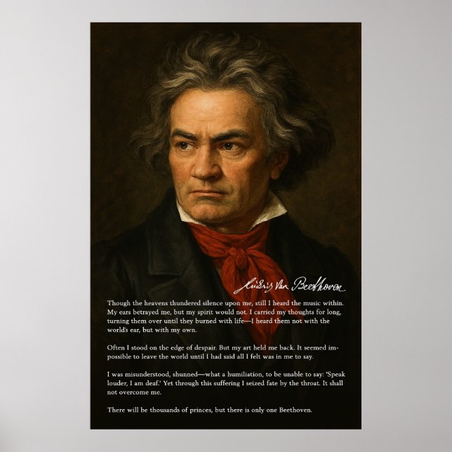 Beethoven – A Portrait of Genius and Resolve Poster (Front)
