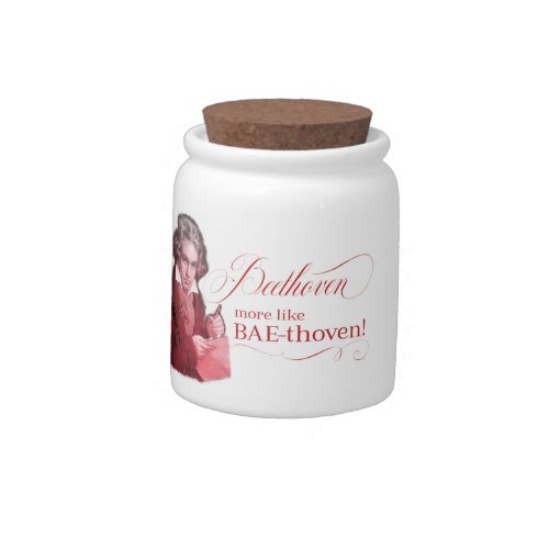 Beethoven BAEthoven Classical Composer Pun Candy Jar
