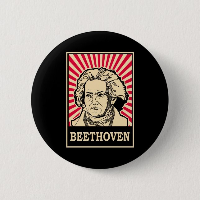 Beethoven Button (Front)