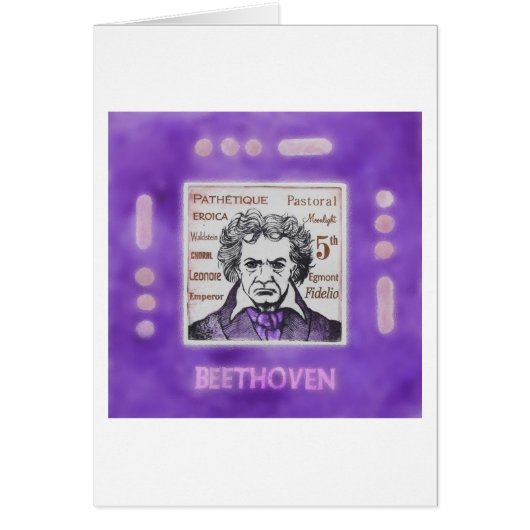 BEETHOVEN card (Front)