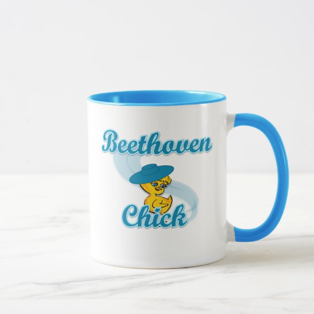 Beethoven Chick #3 Mug (Right)