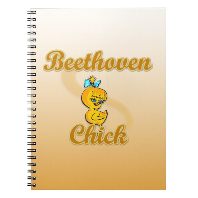Beethoven Chick Notebook (Front)