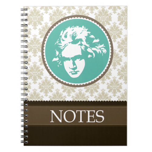 Beethoven Classical Music Practice Notebook