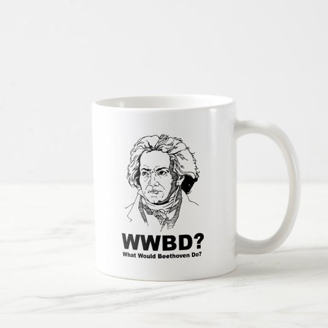 Beethoven Coffee Mug (Right)