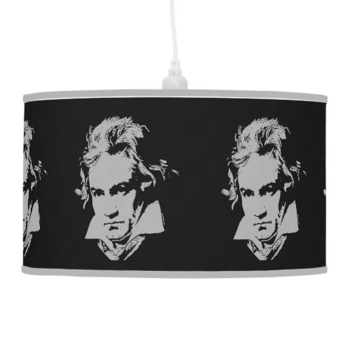 Beethoven Composer Pianist of classical music Ceiling Lamp