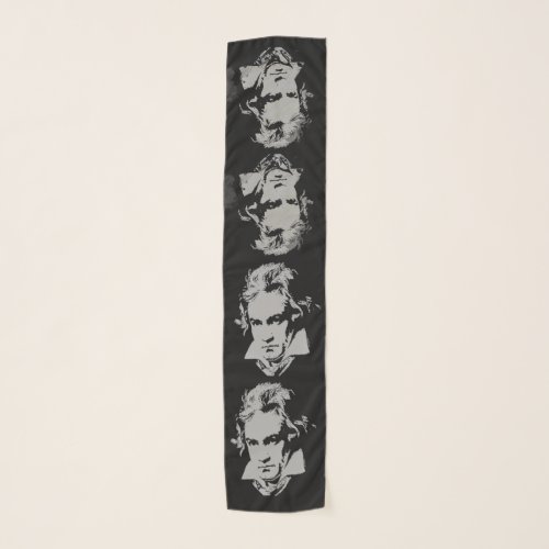 Beethoven Composer Pianist of classical music Scarf