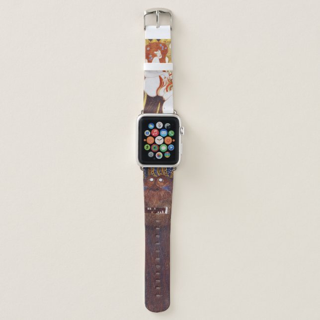 Beethoven Frieze(detail), Gustav Klimt Apple Watch Band (Front)