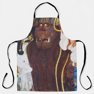 Beethoven Frieze(detail), Gustav Klimt Apron