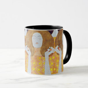Beethoven Frieze (detail), Gustav Klimt Mug