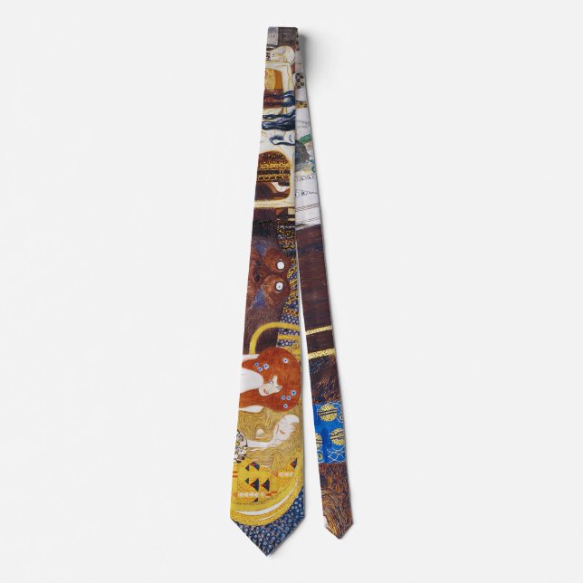 Beethoven Frieze(detail), Gustav Klimt Neck Tie (Front)