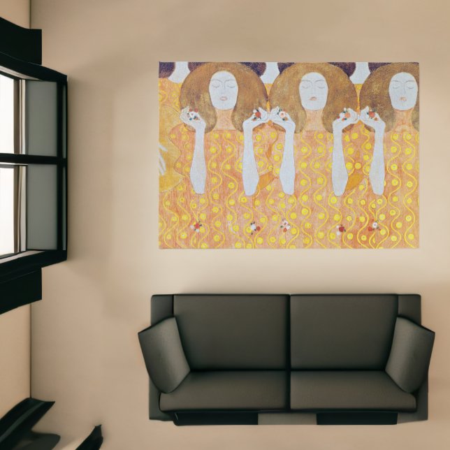 Beethoven Frieze (detail), Gustav Klimt Rug (Insitu (Indoor 1))