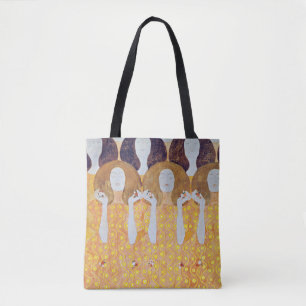 Beethoven Frieze (detail), Gustav Klimt Tote Bag