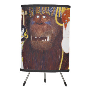 Beethoven Frieze(detail), Gustav Klimt Tripod Lamp
