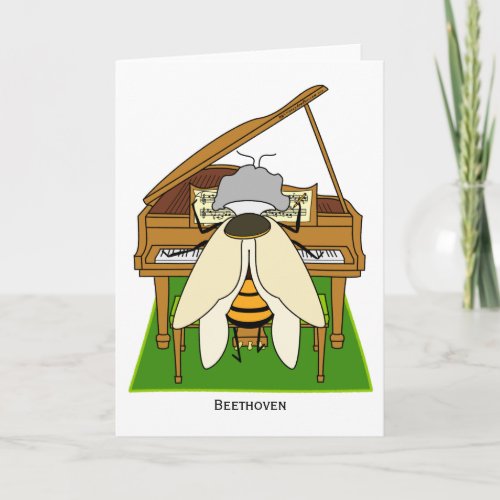 Beethoven _ Greeting Card
