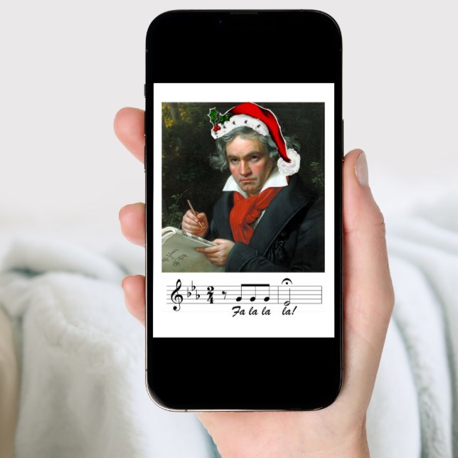Beethoven Holiday Card (Front Digital)