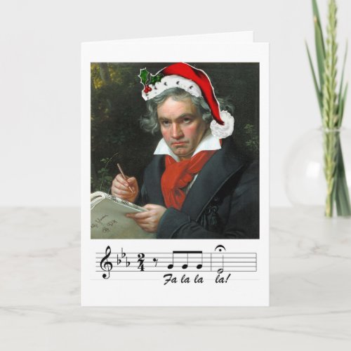 Beethoven Holiday Card