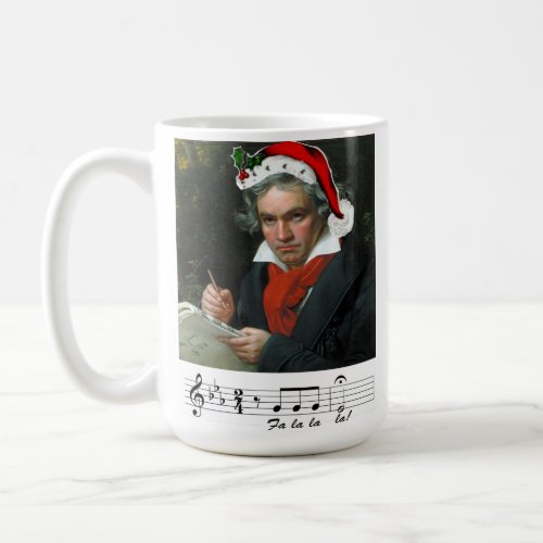 Beethoven Holiday Mug